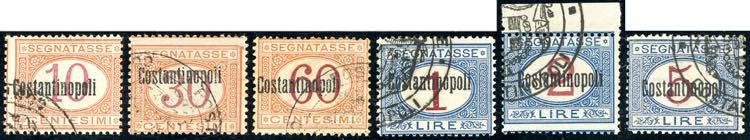 COSTANTINOPOLI SEGNATASSE 1922 - ... 