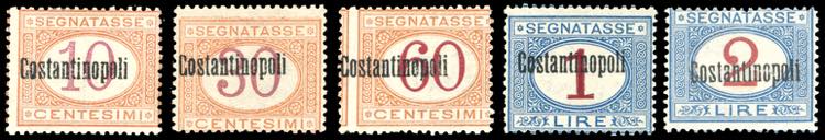 COSTANTINOPOLI SEGNATASSE 1922 - ... 