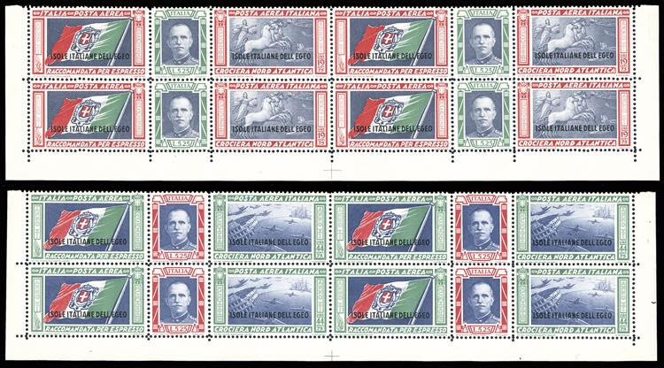 POSTA AEREA 1933 - Trittici ... 