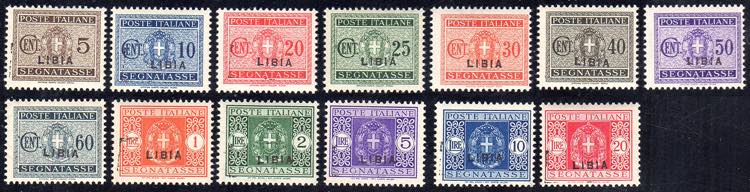 SEGNATASSE 1934 - Soprastampati ... 