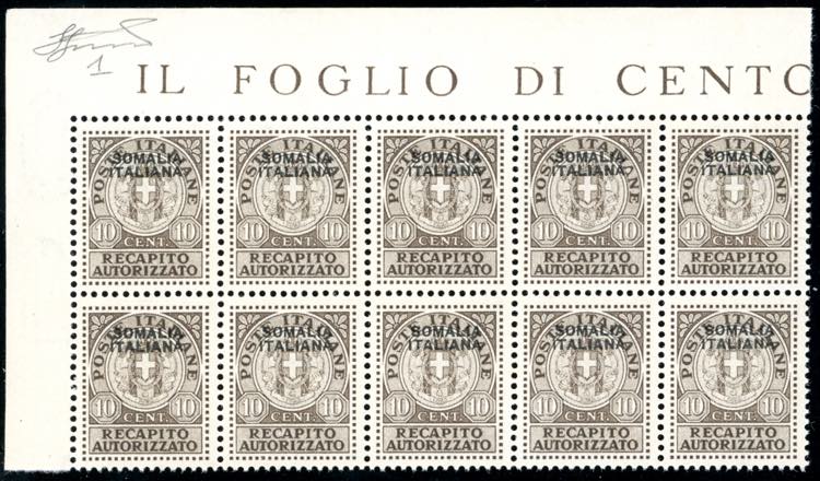 RECAPITO AUTORIZZATO 1939 - 10 ... 