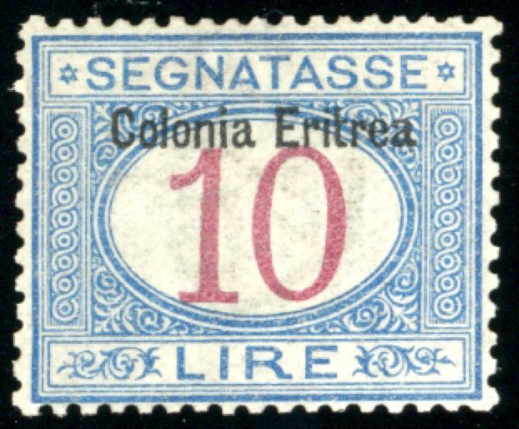 SEGNATASSE 1903 - 10 lire, ... 