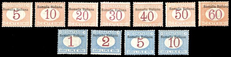 SEGNATASSE 1909 - Soprastampati ... 