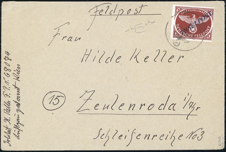 OCCUPAZIONE TEDESCA EGEO 1944 - ... 