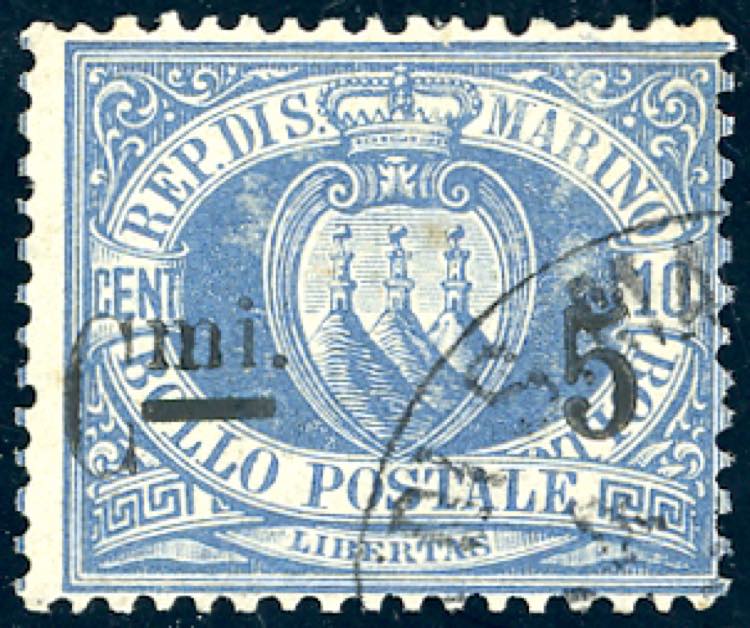 1892 - 5 cent. su 10 cent. ... 