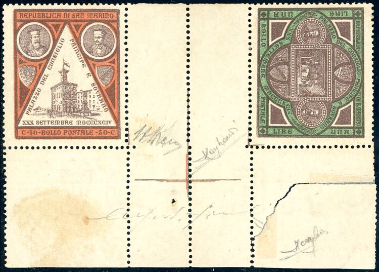 1894 - Coppia orizzontale con ... 