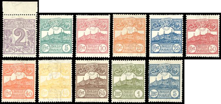 1903 - Cifra o Veduta, serietta di ... 