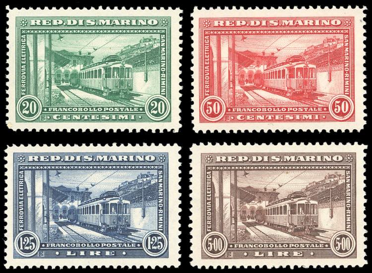 1932 - Ferrovia, serie completa ... 