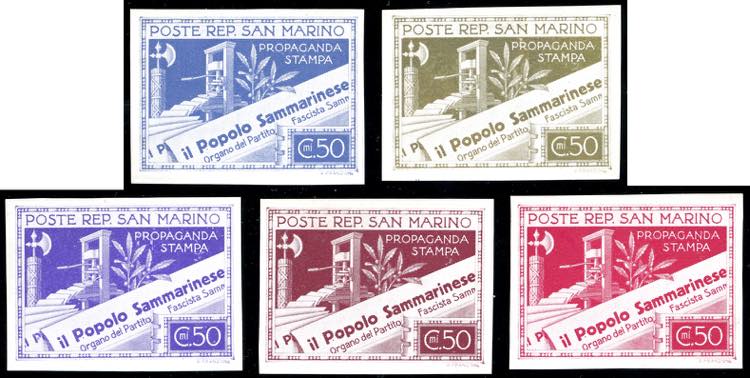 1943 - 50 cent. Propaganda per la ... 