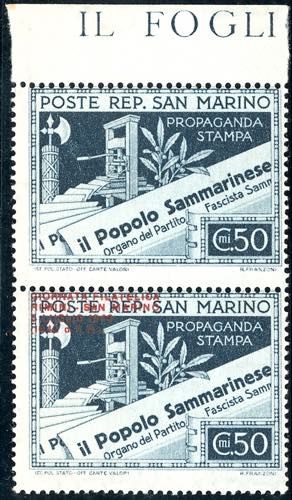 1943 - 50 cent. Giornata ... 