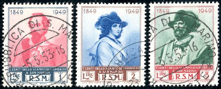 1949 - 1 lira, 2 lire, 3 lire ... 