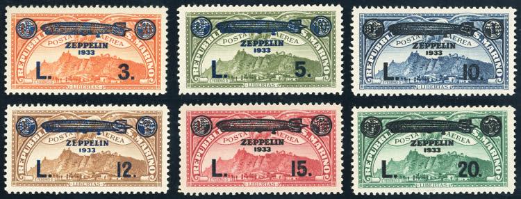 1933 - Zeppelin, serie completa ... 