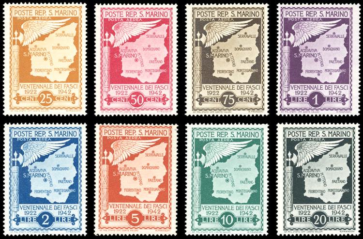 1943 - Ventennale dei Fasci, non ... 