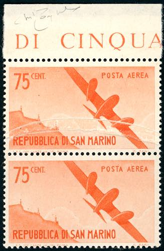 1946 - 75 cent. Vedute, coppia ... 