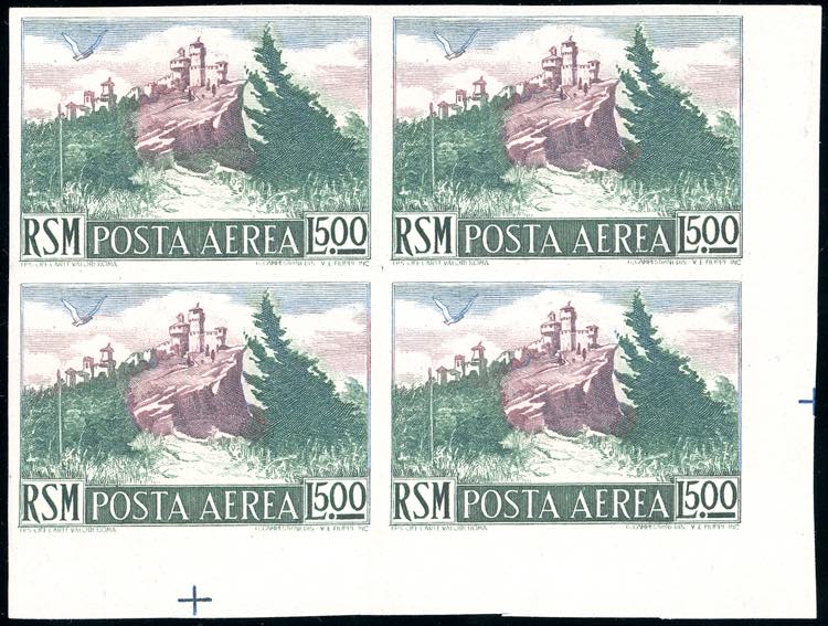 1950 - 500 lire Vedute, non ... 