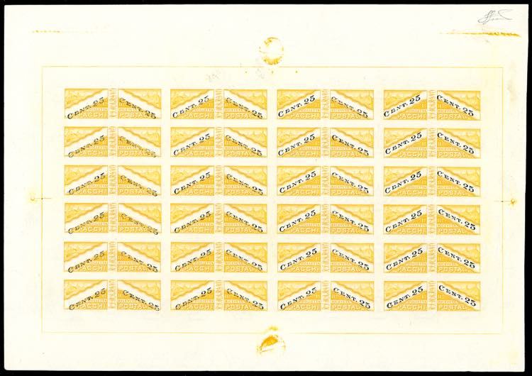 1946 - 25 cent., carta bianca, ... 