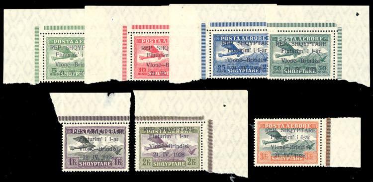 ALBANIA POSTA AEREA 1928 - Volo ... 