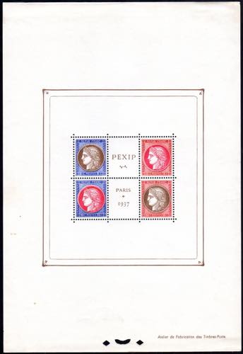 FRANCIA FOGLIETTI 1937 - PEXIP, ... 