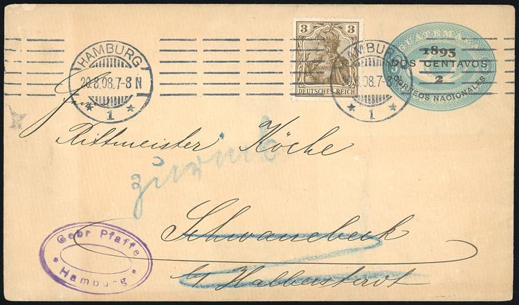 GERMANIA REICH 1908 - 2 cent. ... 