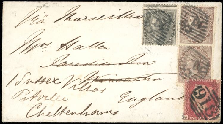 1862 - INDIA/GREAT BRITAIN - ... 