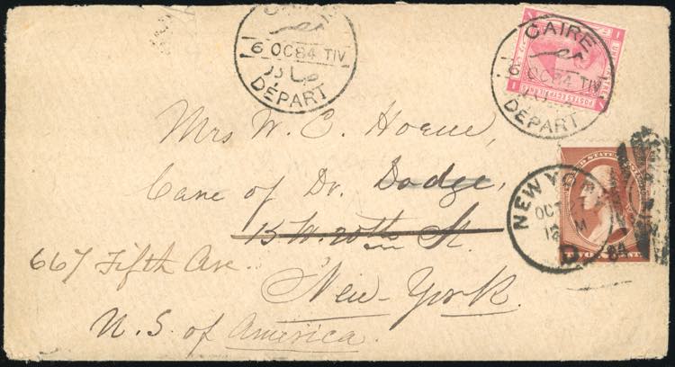 1864 - EGYPT/UNITED STATES OF ... 