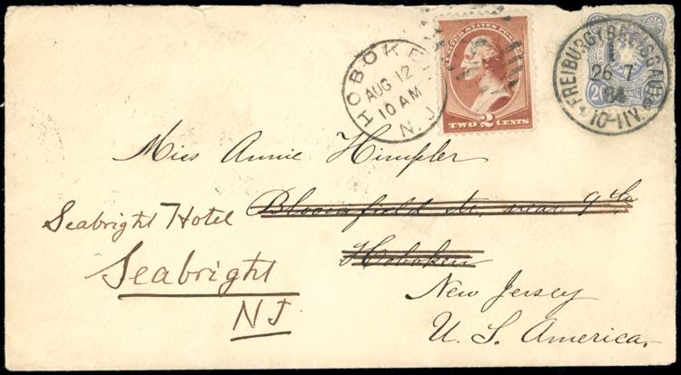 1884 - GERMANY/UNITED STATES OF ... 