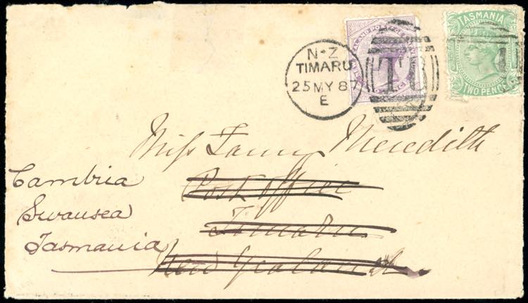 1887 - TASMANIA/NEW ... 