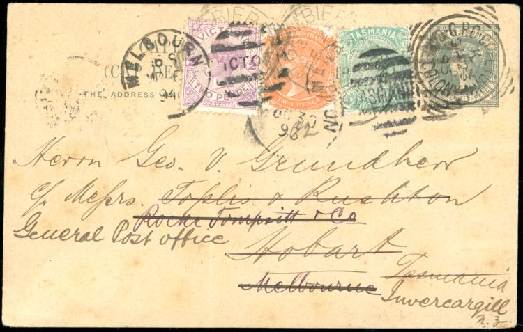 1893/94 - CAPE OF GOOD HOPE/SOUTH ... 