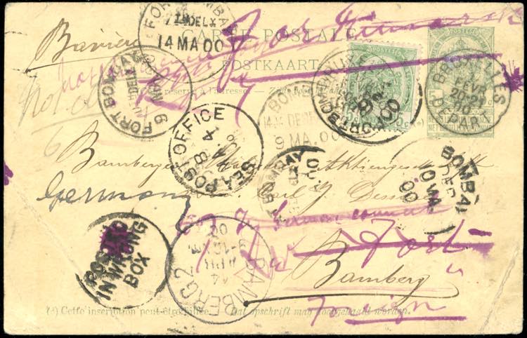 1900 - BELGIUM/INDIA/GERMANY - ... 