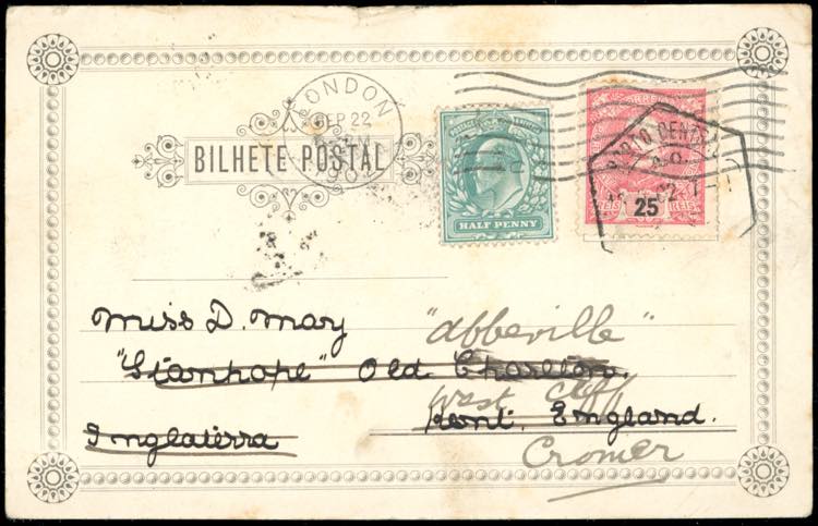 1902 - PORTUGAL/GREAT BRITAIN - ... 