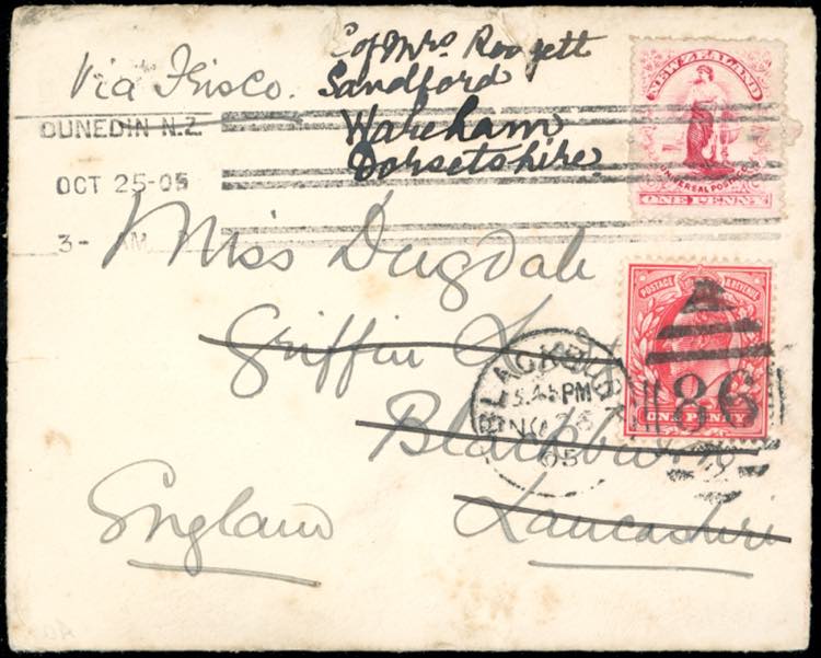1905 - NEW ZELAND/GREAT BRITAIN - ... 