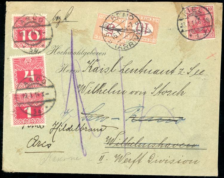 1914 - GERMANY/ITALY/AUSTRIA - ... 