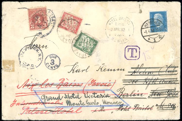 1932 - GERMANY/FRANCE/UNITED ... 