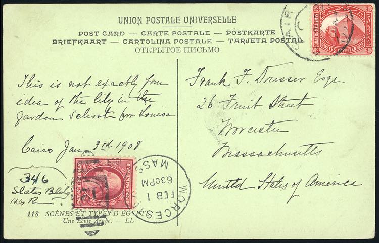 EGITTO 1908 - 4 m. Piramide (40), ... 