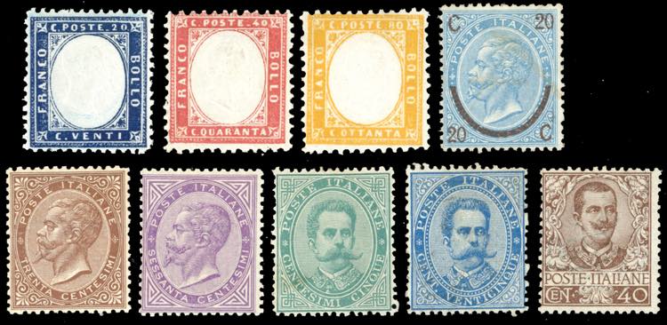 REGNO DITALIA 1863/1901 - Piccolo ... 