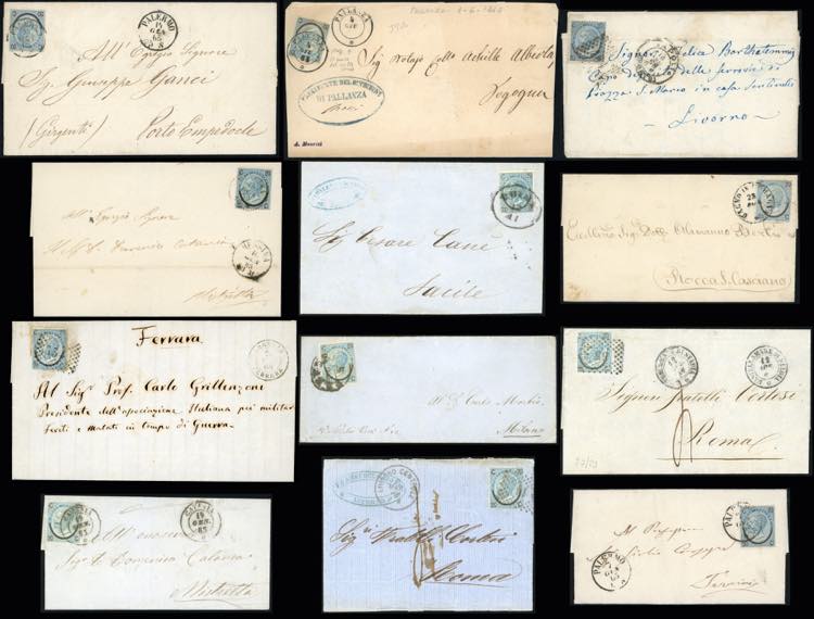 REGNO DITALIA 1865 - Insieme di ... 