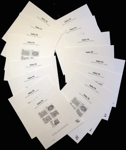 REPUBBLICA ITALIANA FOGLIETTI 1976 ... 