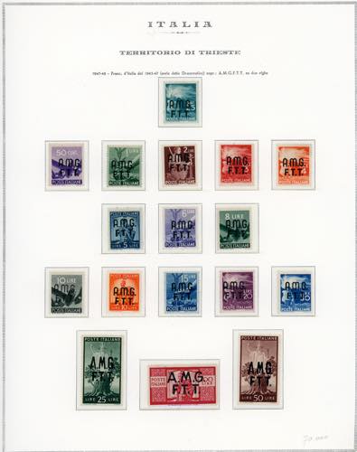 TRIESTE A AMG-FTT 1947/1954 - ... 