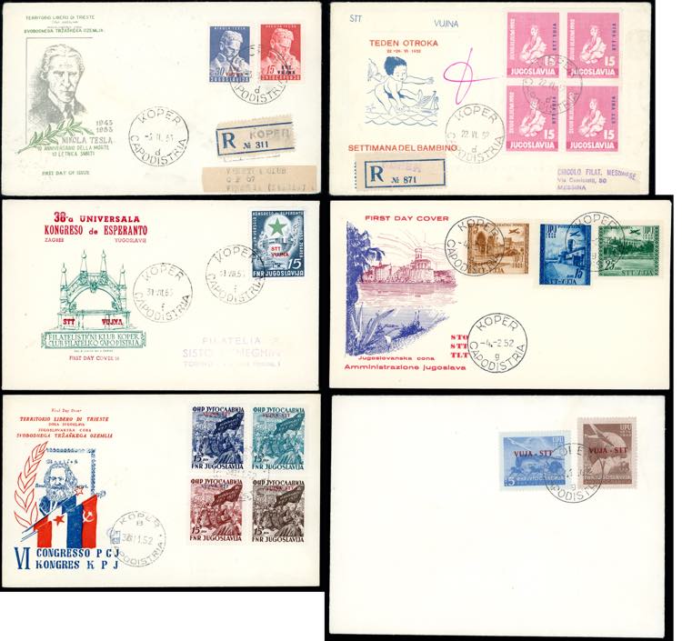 TRIESTE B 1947/1954 - Bellinsieme ... 