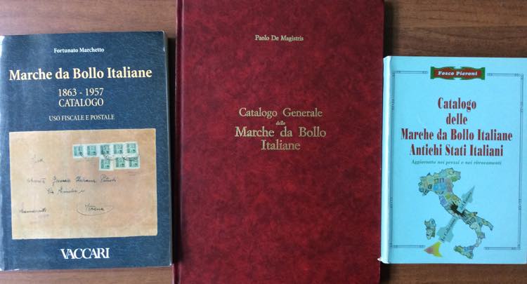 MARCHE DA BOLLO - Tre cataloghi ... 