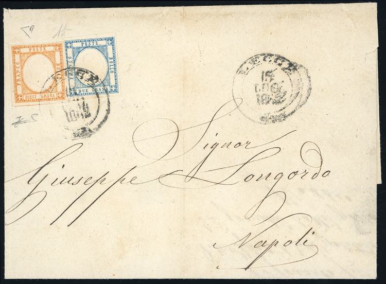 1862 - 10 grana arancio, perfetto ... 