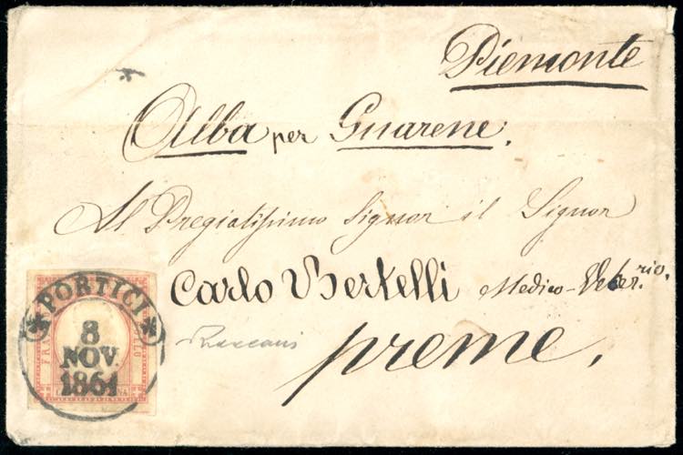 PORTICI, cerchio punti 6 - 5 grana ... 