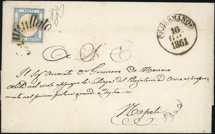 S.GERMANO, svolazzo + cerchio ... 