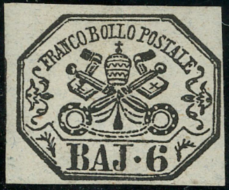 1852 - 6 baj grigio perla (7Aa), ... 