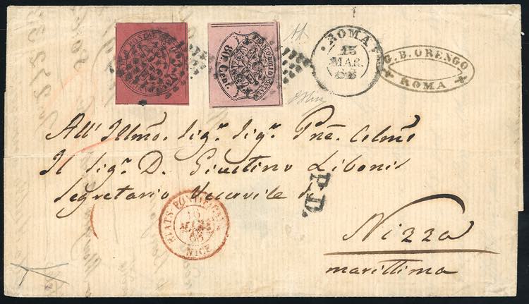 1868 - 80 cent. e 20 cent., non ... 