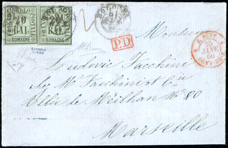 1860 - 20 baj grigio azzurro (9), ... 