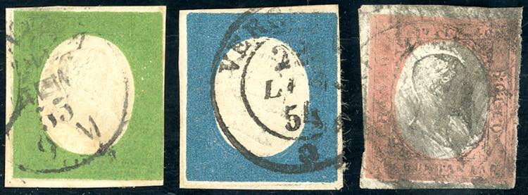 1854 - Terza emissione, serie ... 