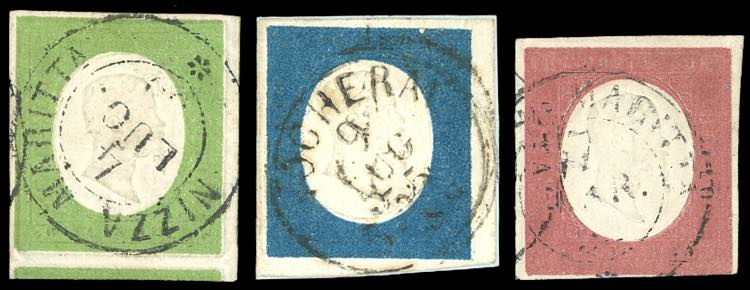 1854 - Terza emissione, serie ... 