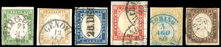 1863 - IV emissione, serie ... 