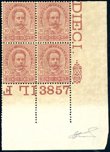 1896 - 10 cent. Umberto I (60), ... 